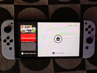 |COMO NUEVA|Nintendo Switch OLED + Funda + SD 64GB