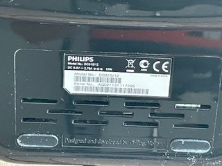 Radio Reloj despertador Philips iPod/iPhone