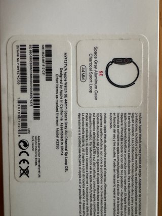 Apple Watch SE 44mm GPS+Cellulare 2021