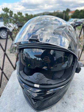 Casco Moto Scorpion Exo Negro