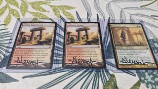 Cartas Magic firmadas - Rob Alexander