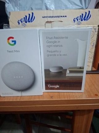 Google Nest Mini Gris (2 unidades)