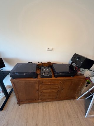 Set DJ Pioneer PLX-1000 x2 + DJM-450 + Adam T7V - In vendita