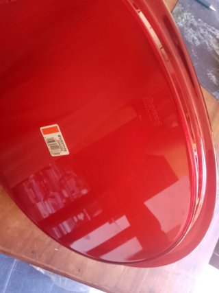 Vassoio Guzzini rosso cm 50x34