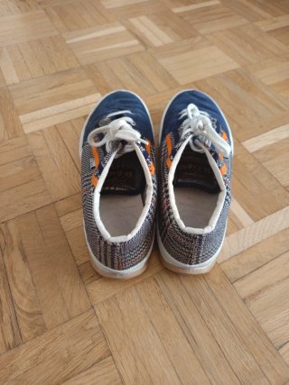 Zapatillas El Ganso Azul y Marrón