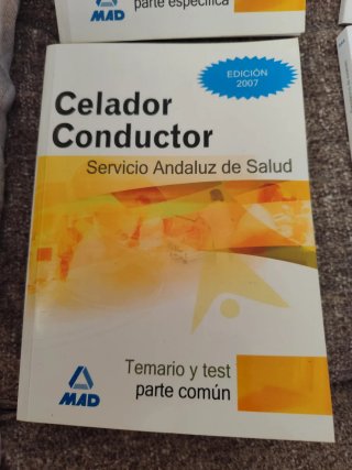 Temario celador conductor SAS