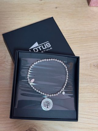 Pulsera Lotus Style Negra