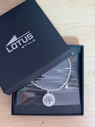 Pulsera Lotus Style Negra