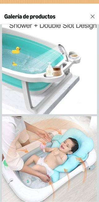 Bañera plegable Babify Ocean