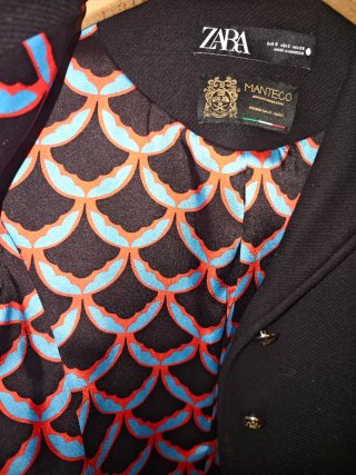 ABRIGO LANA MANTECO CUELLO PELO DESMONTABLE ZARA