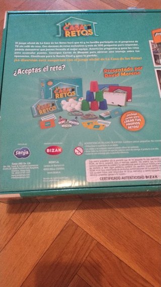 Juego La Casa de los Retos Bizak