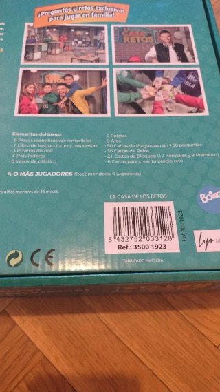 Juego La Casa de los Retos Bizak