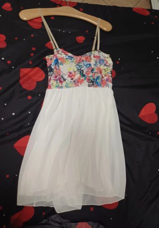Vestito floreale multicolor