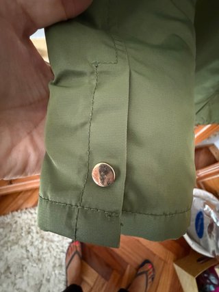 Cazadora Zara Verde Talla S