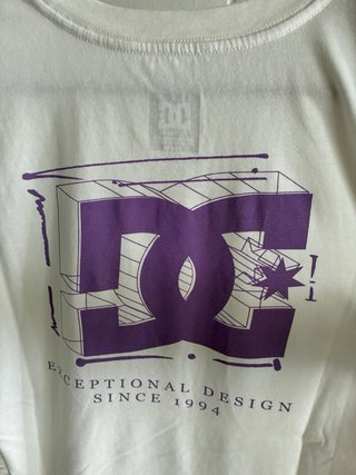 Camiseta DC Shoes Logo Roxo