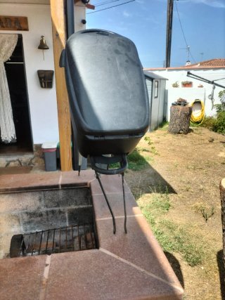 Cofre portaequipaje para bicicleta con soporte
