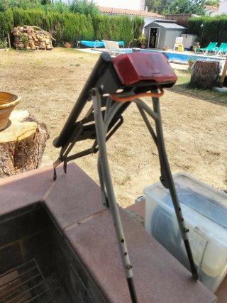 Cofre portaequipaje para bicicleta con soporte