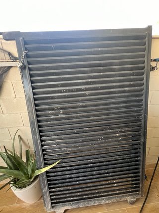 Puerta adosada 2 hojas.