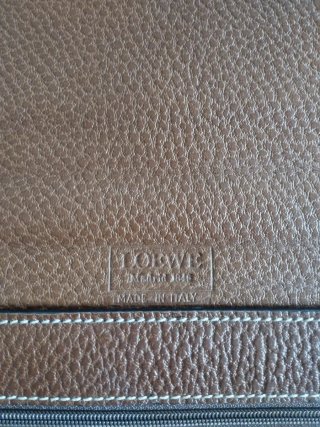Bolso Loewe Piel Vintage Marrón