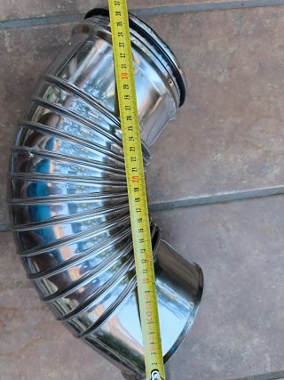 Codo Acero Inoxidable 90°