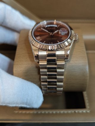 Reloj Seiko Mod Day-Date Presidential Chocolate