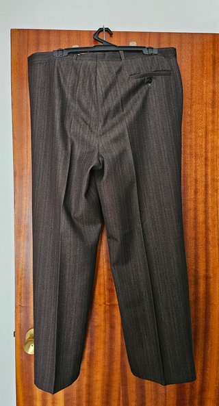 Traje de 2 piezas marrón invierno