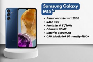 Samsung Galaxy M15 5G 128GB Azul