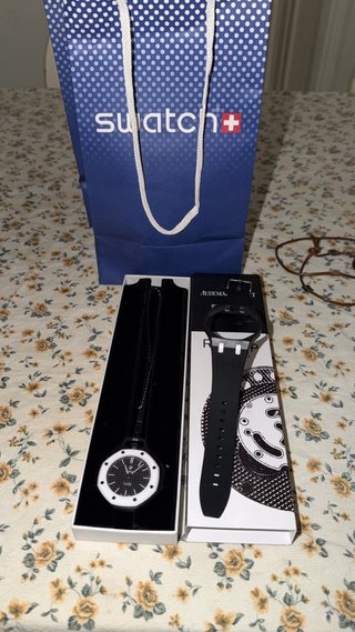 AP X Swatch Royal Pop Ocho Negro