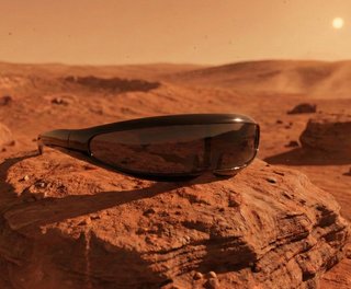 Gafas Cyberpunk Y2K Negras Futuristas