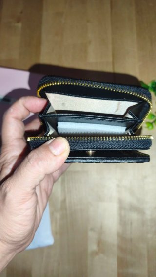 Portafoglio tipo Miu Miu Nero Nuovo