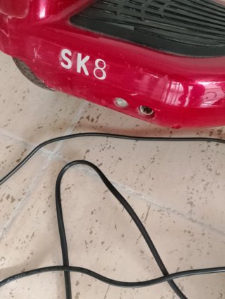 Hoverboard SK8 Rojo Brillante
