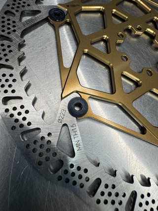 Disco Freno Galfer Cashima 223mm 6 Tornillos