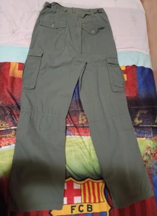 Pantalón cargo verde militar