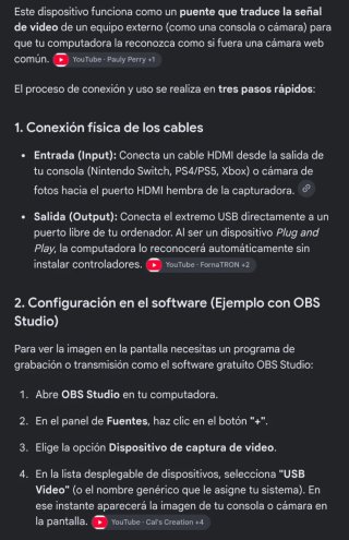 Tarjeta Captura Vídeo HDMI-USB Papeaso