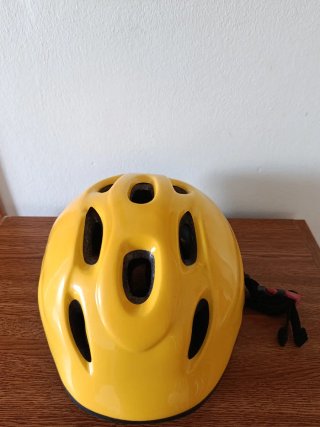 Casco Amarillo Decathlon