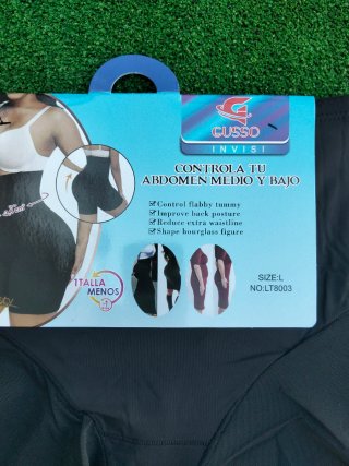 Bragas Reductoras Gusso Talla L Negro