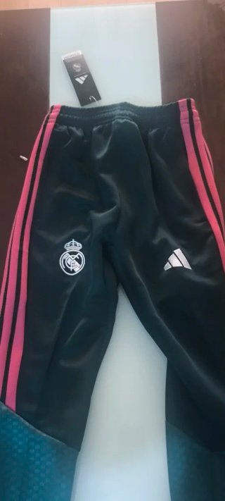 Chándal Real Madrid Adidas Niños Negro/Rosa 26/27