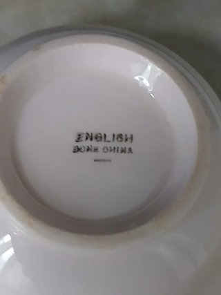 2 Platitos Porcelana Japonesa + Cuenco Inglés.