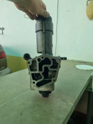 Soporte filtro de aceite con enfriador ARL 1.9 TDI