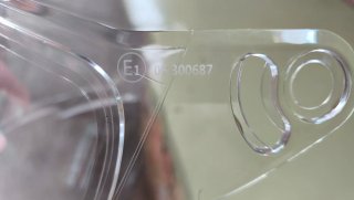 Visera Casco Bell Eliminator Original Transparente