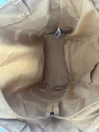 Bolso de paja grande para playa
