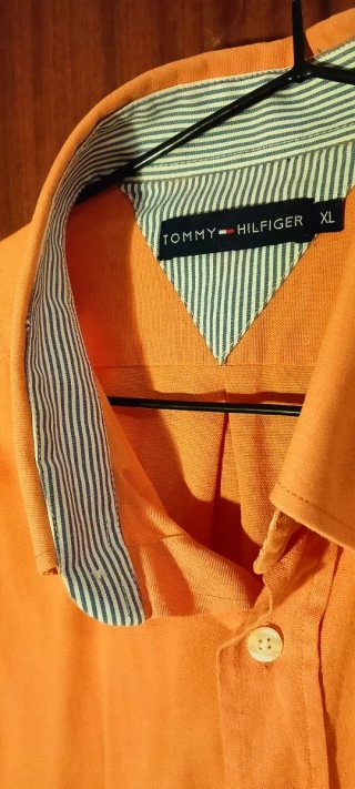 Camisa Tommy Hilfiger Naranja