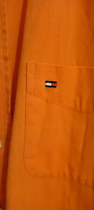 Camisa Tommy Hilfiger Naranja