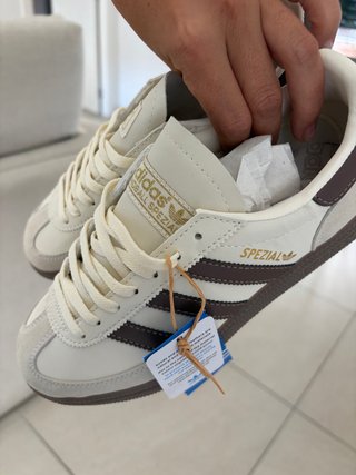 Adidas Handball Spezial Mujer Beige/Marrón