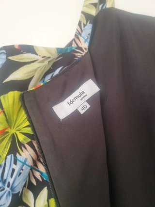 Mono estampado tropical señora