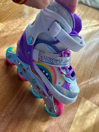 Patines en línea niña arcoíris Numero 26
