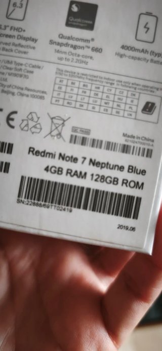 Xiaomi Redmi Note 7 Azul