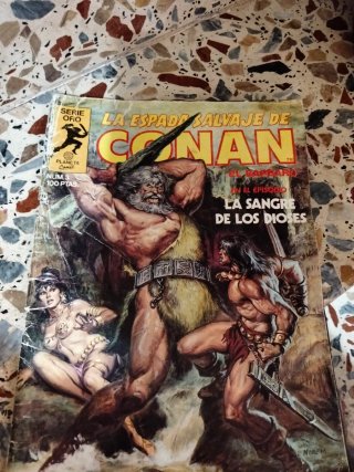 Comic Conan el bárbaro 1982..