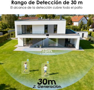 Cámara WiFi Solar Exterior 2K CZEview ZY-C6