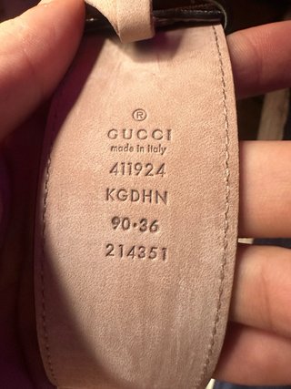 Cinturón GUCCI GG Original